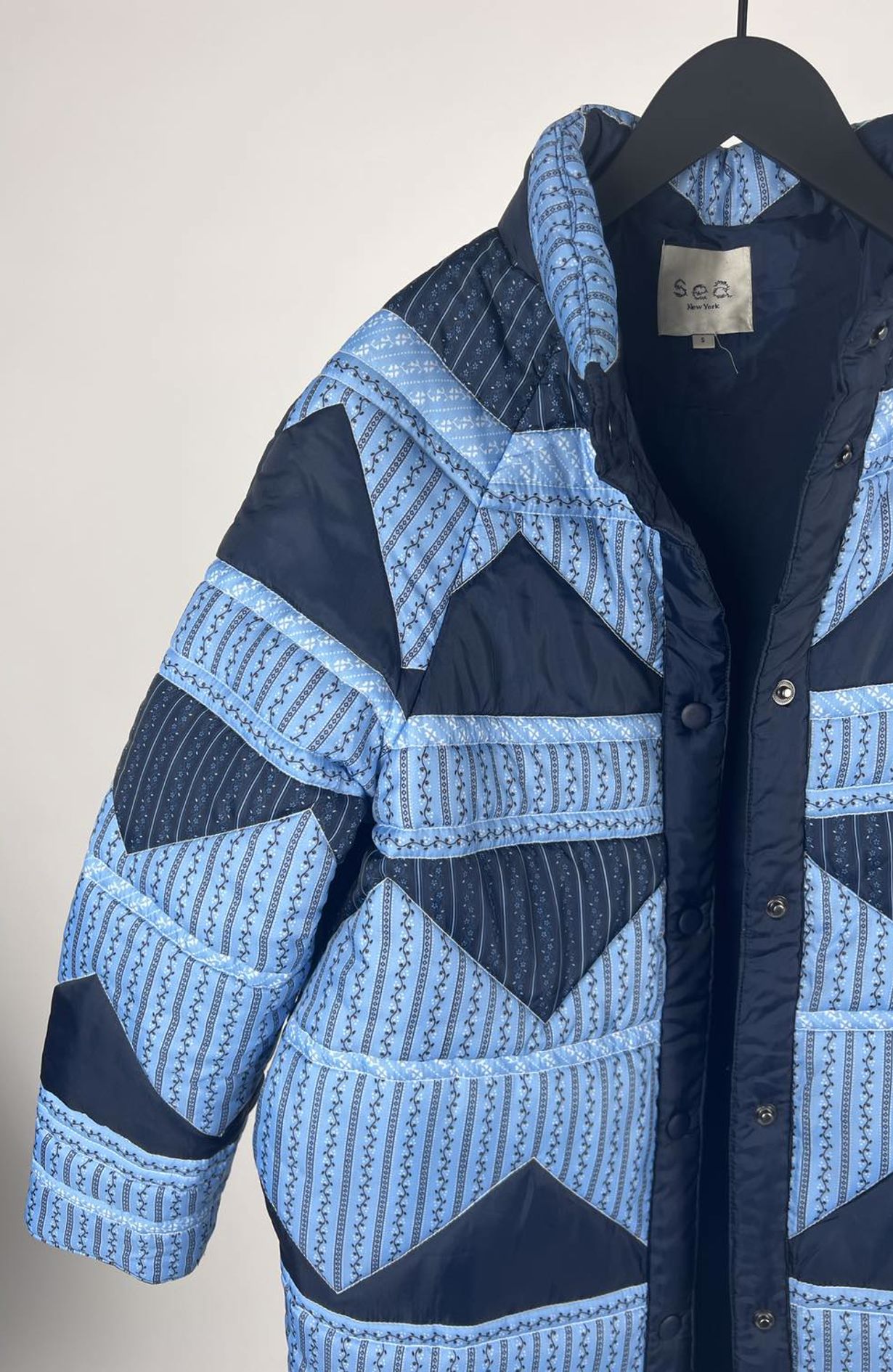 Sea New York duvet coat blue size s